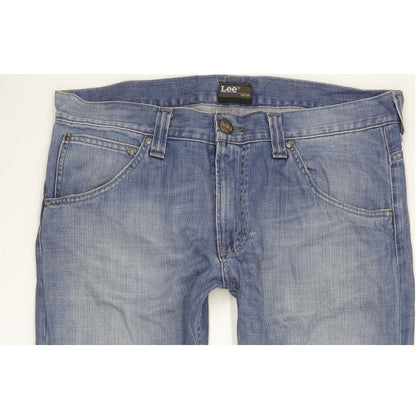 Lee Zed Men Blue Bootcut Regular Jeans W34 L34