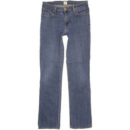 Lee Marion Women Blue Straight Slim Stretch Jeans W31 L32