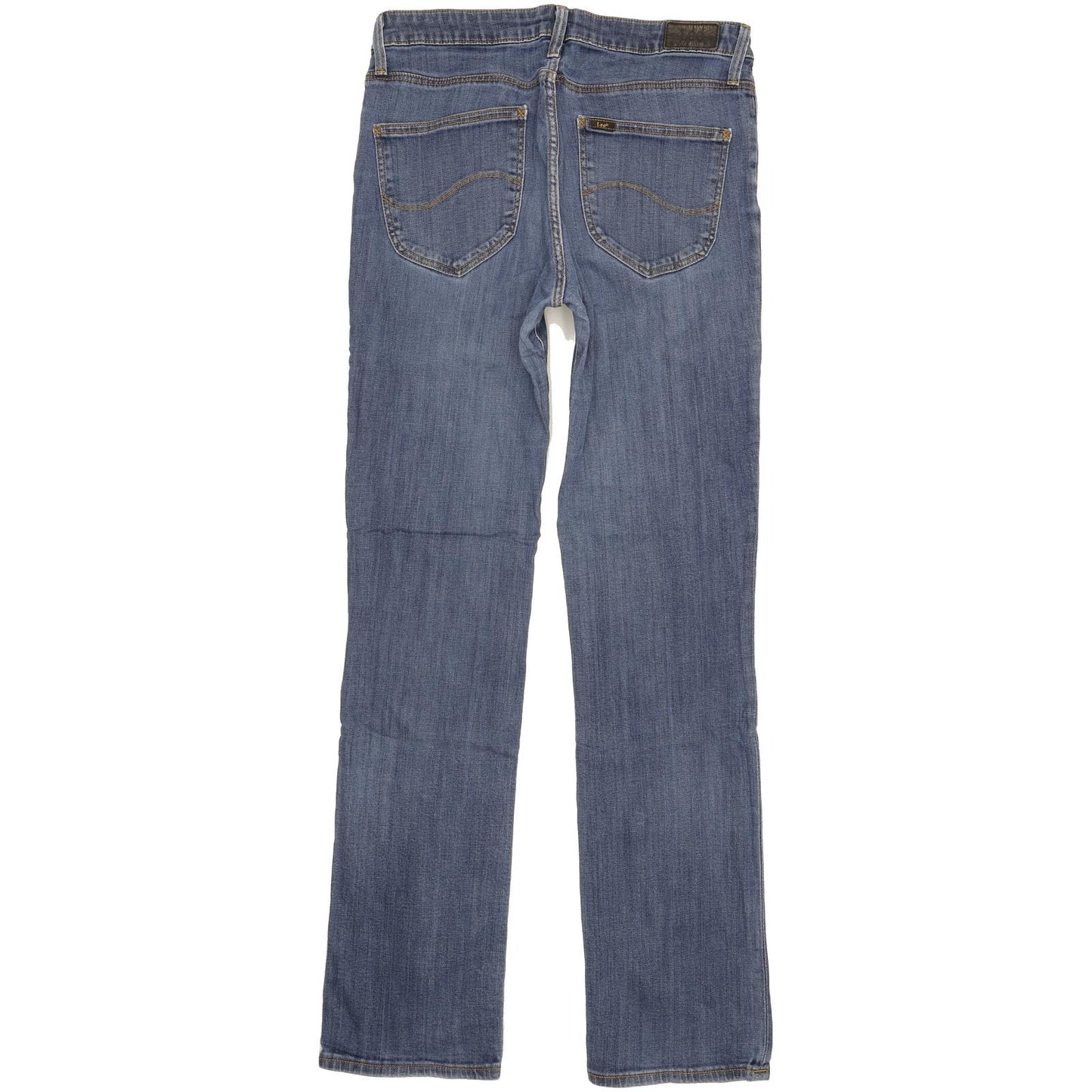 Lee Marion Women Blue Straight Slim Stretch Jeans W31 L32