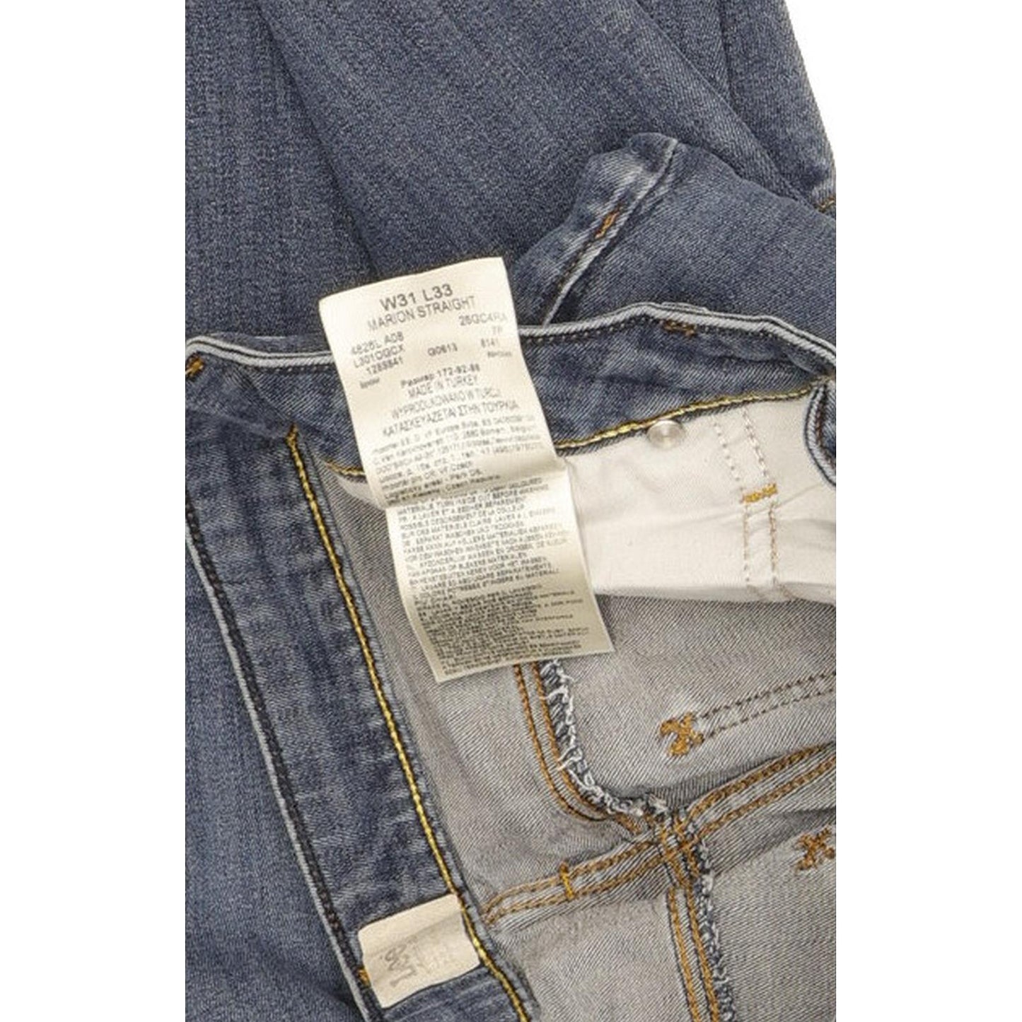 Lee Marion Women Blue Straight Slim Stretch Jeans W31 L32