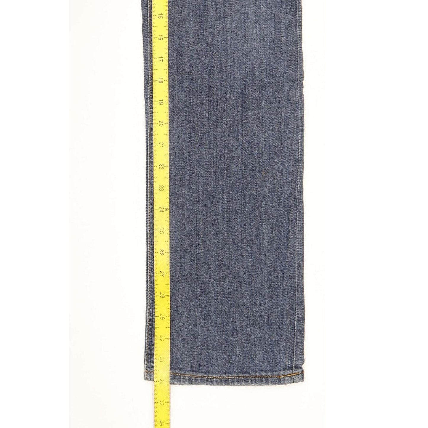 Lee Marion Women Blue Straight Slim Stretch Jeans W31 L32
