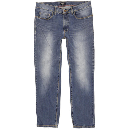 Pioneer Rando Men Blue Straight Regular Stretch Jeans W36 L29