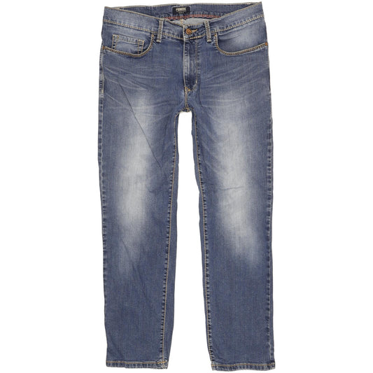 Pioneer Rando Men Blue Straight Regular Stretch Jeans W36 L29