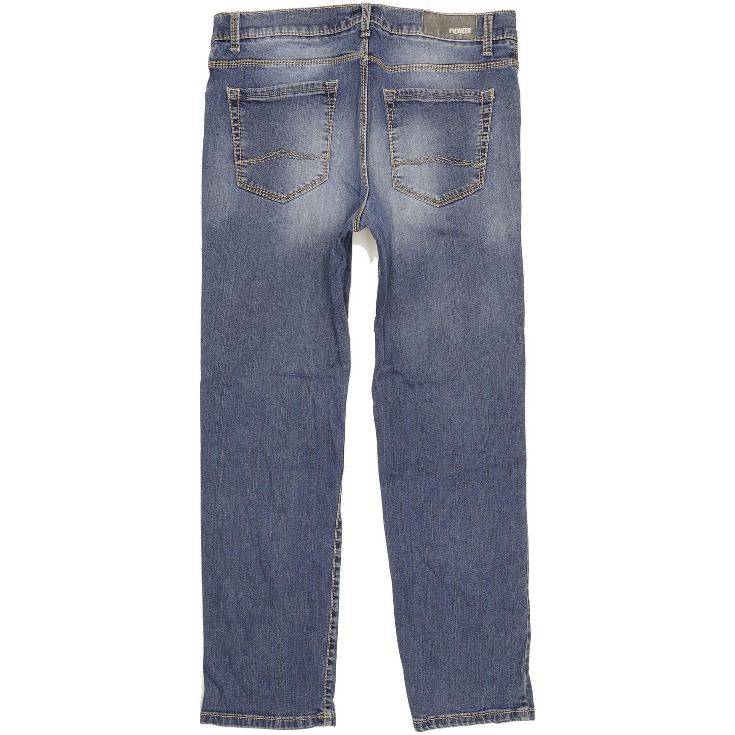 Pioneer Rando Men Blue Straight Regular Stretch Jeans W36 L29