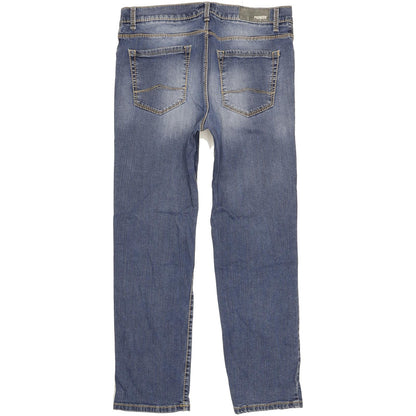 Pioneer Rando Men Blue Straight Regular Stretch Jeans W36 L29
