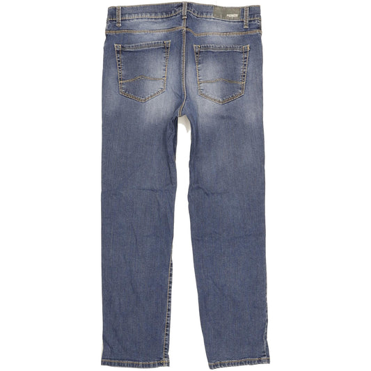 Pioneer Rando Men Blue Straight Regular Stretch Jeans W36 L29