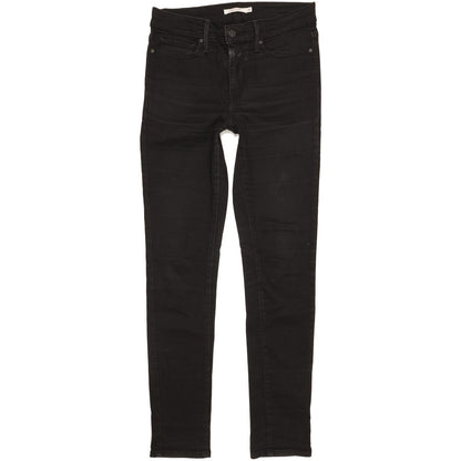 Levi's Slimming Women Black Skinny Slim Jeans W29 L31