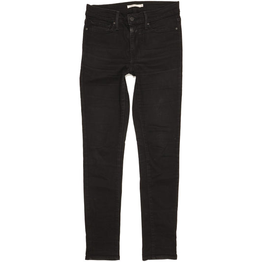 Levi's Slimming Women Black Skinny Slim Jeans W29 L31
