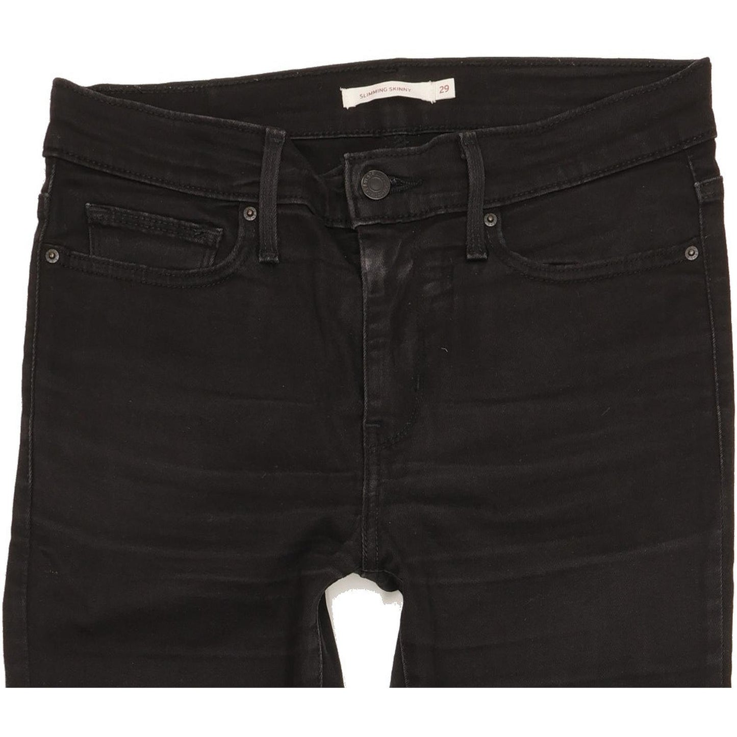 Levi's Slimming Women Black Skinny Slim Jeans W29 L31