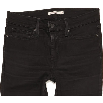 Levi's Slimming Women Black Skinny Slim Jeans W29 L31