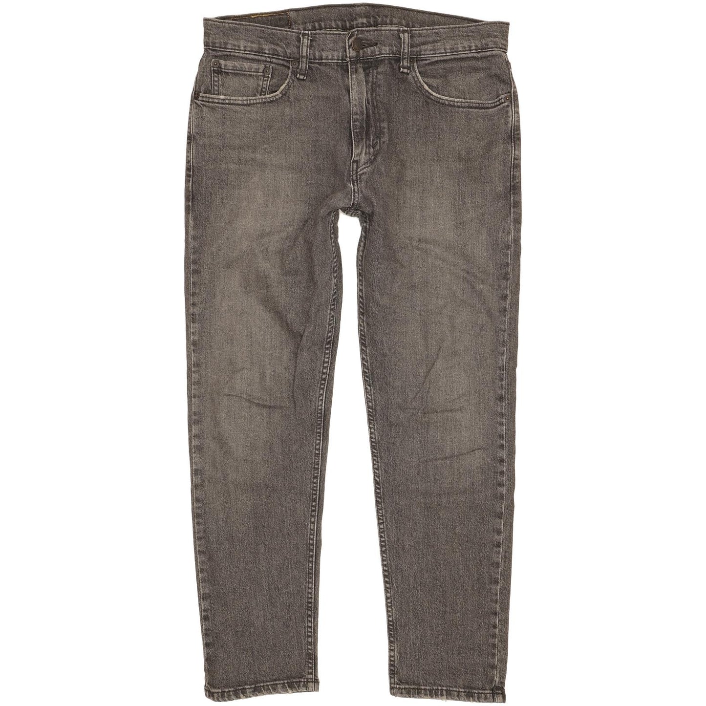 Levi's 502 Hi-Ball Men Grey Tapered Regular Stretch Jeans W33 L29