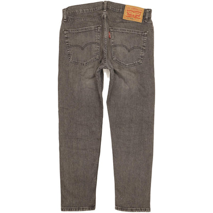 Levi's 502 Hi-Ball Men Grey Tapered Regular Stretch Jeans W33 L29