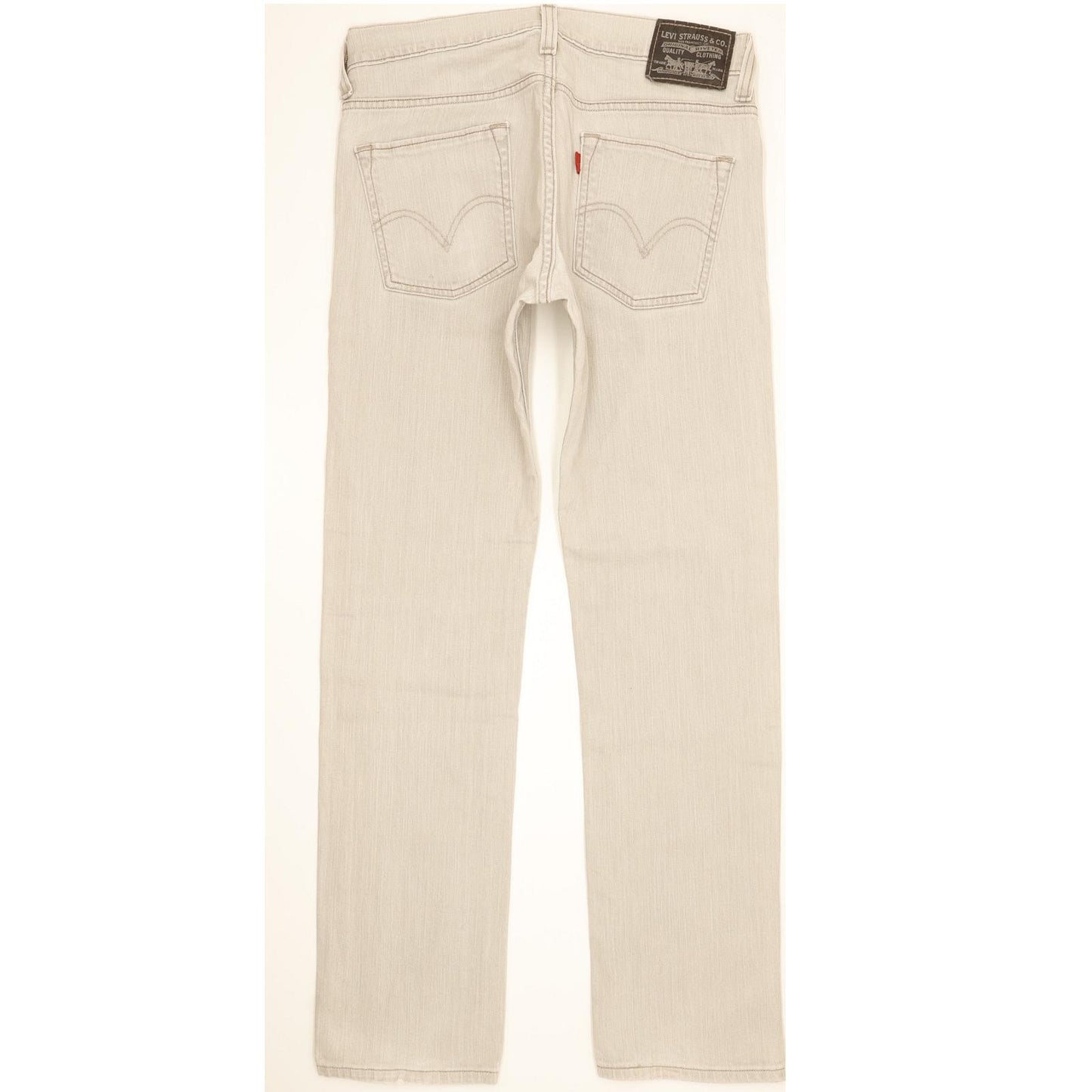 Levi's 511 Men Grey Straight Slim Stretch Jeans W32 L32