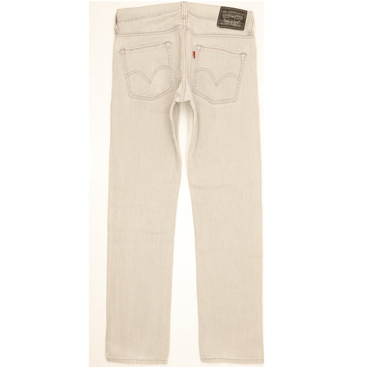 Levi's 511 Men Grey Straight Slim Stretch Jeans W32 L32