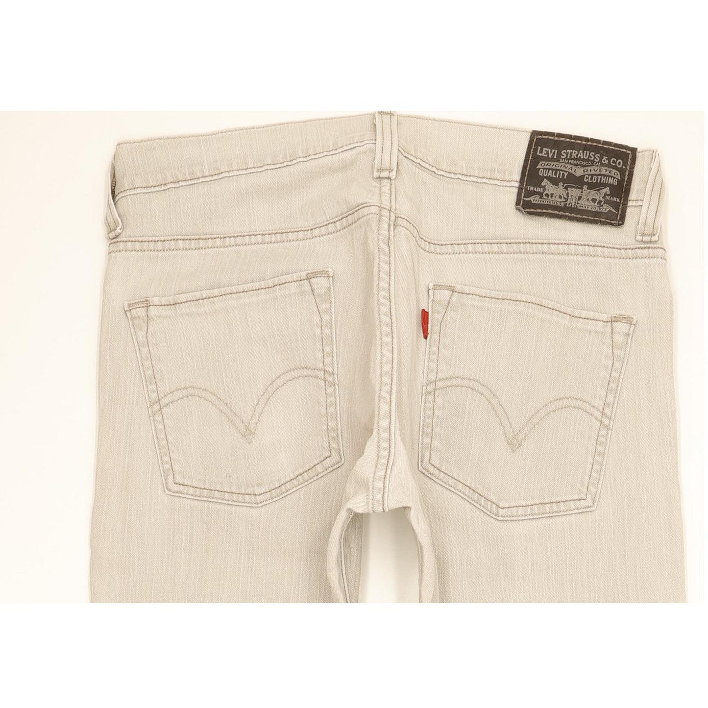 Levi's 511 Men Grey Straight Slim Stretch Jeans W32 L32