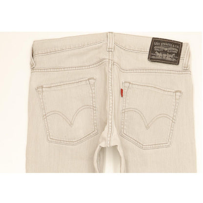Levi's 511 Men Grey Straight Slim Stretch Jeans W32 L32