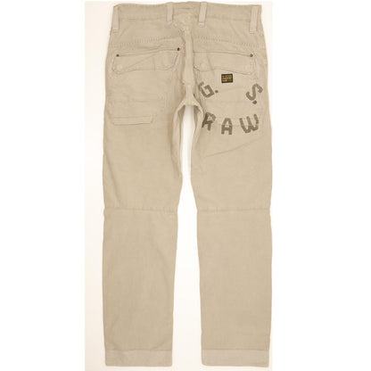 G-Star Recruit 5620 Men Beige Tapered Regular Jeans W32 L32