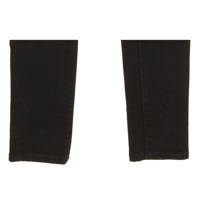 Levi's 711 Women Black Skinny Slim Stretch Jeans W23 L32