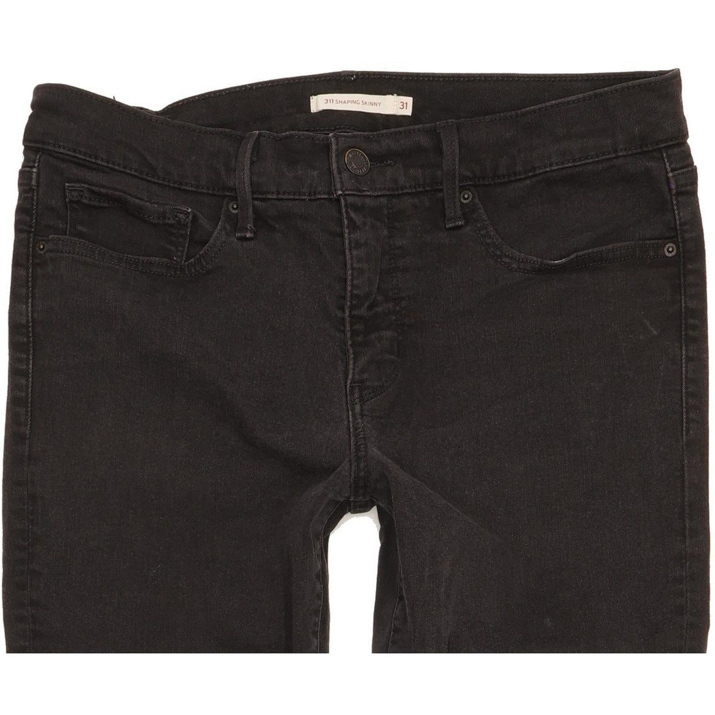Levi's 311 Shaping Women Black Skinny Slim Stretch Jeans W31 L30