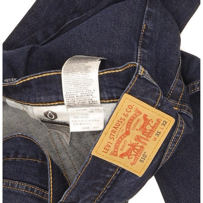 Levi's 510 Men Blue Skinny Slim Stretch Jeans W31 L27