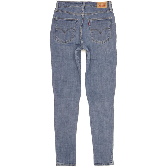 Levi's 721 Women Blue Skinny Slim Stretch Jeans W29 L32