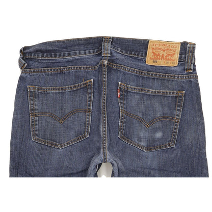 Levi's 506 Men Blue Straight Regular Jeans W36 L29