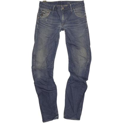 G-Star Men Blue Straight Regular Jeans W32 L35