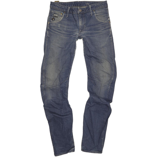 G-Star Men Blue Straight Regular Jeans W32 L35