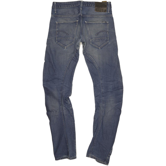 G-Star Men Blue Straight Regular Jeans W32 L35