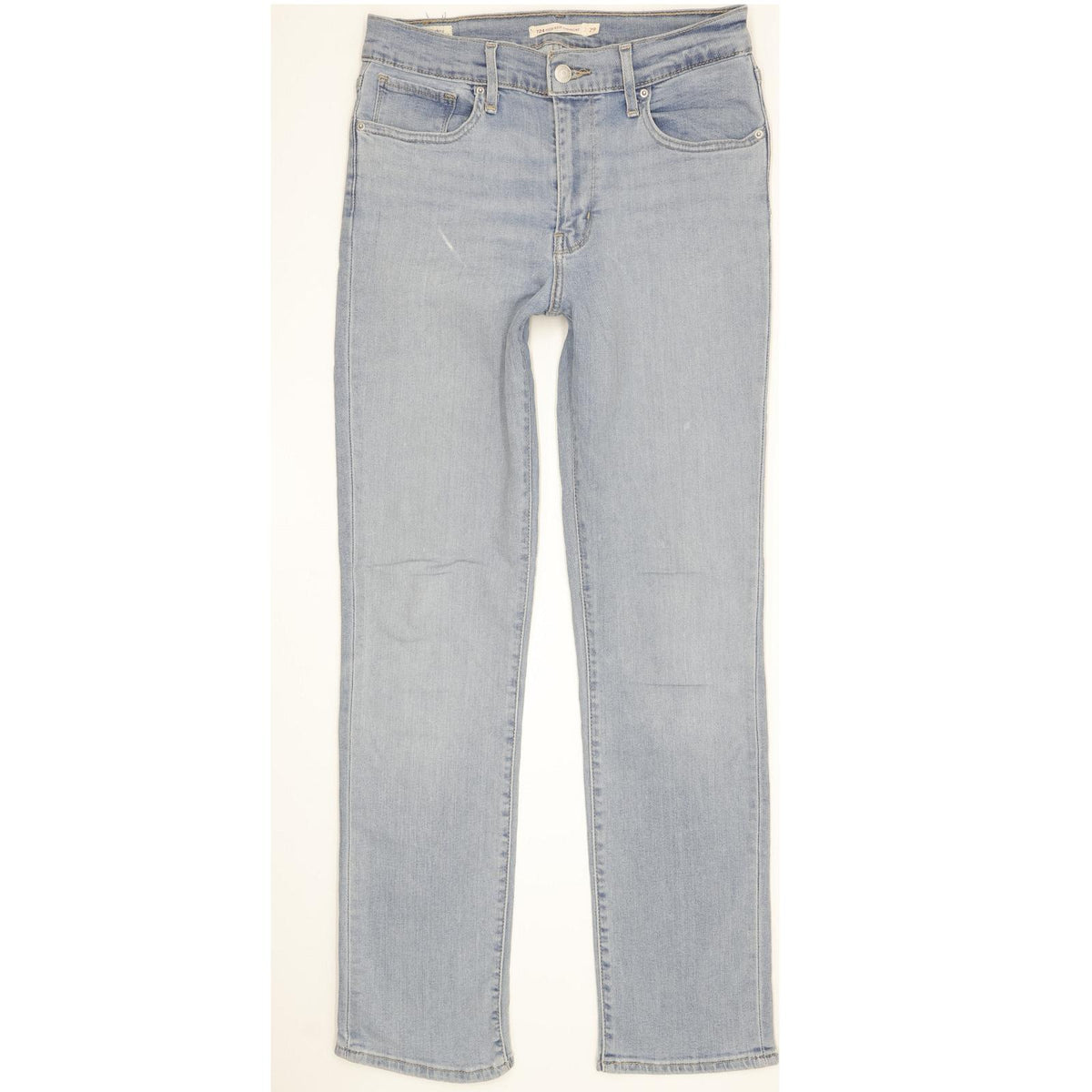 Levi's 724 Women Blue Straight Slim Stretch Jeans W29 L29