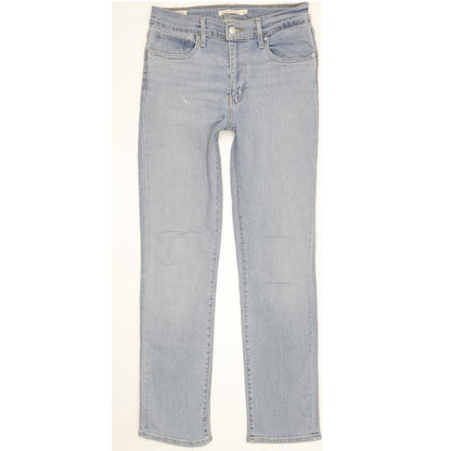 Levi's 724 Women Blue Straight Slim Stretch Jeans W29 L29