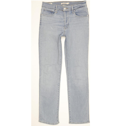 Levi's 724 Women Blue Straight Slim Stretch Jeans W29 L29
