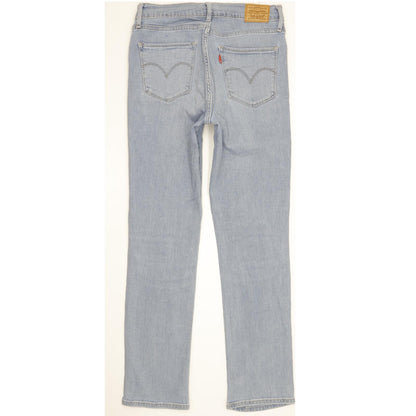 Levi's 724 Women Blue Straight Slim Stretch Jeans W29 L29