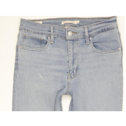 Levi's 724 Women Blue Straight Slim Stretch Jeans W29 L29