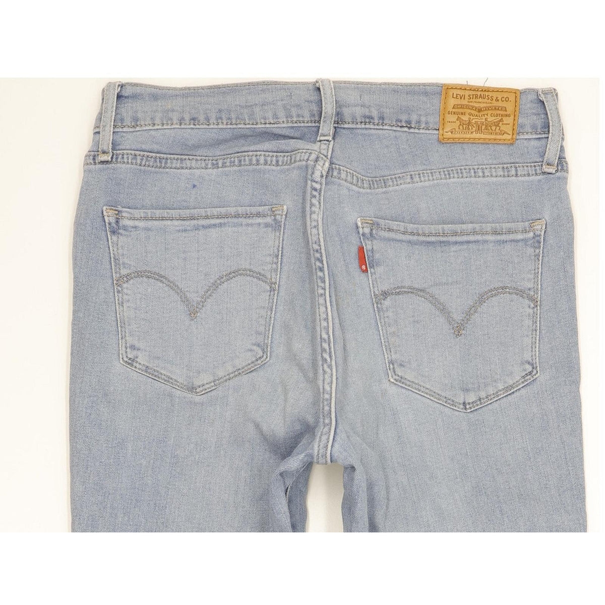 Levi's 724 Women Blue Straight Slim Stretch Jeans W29 L29