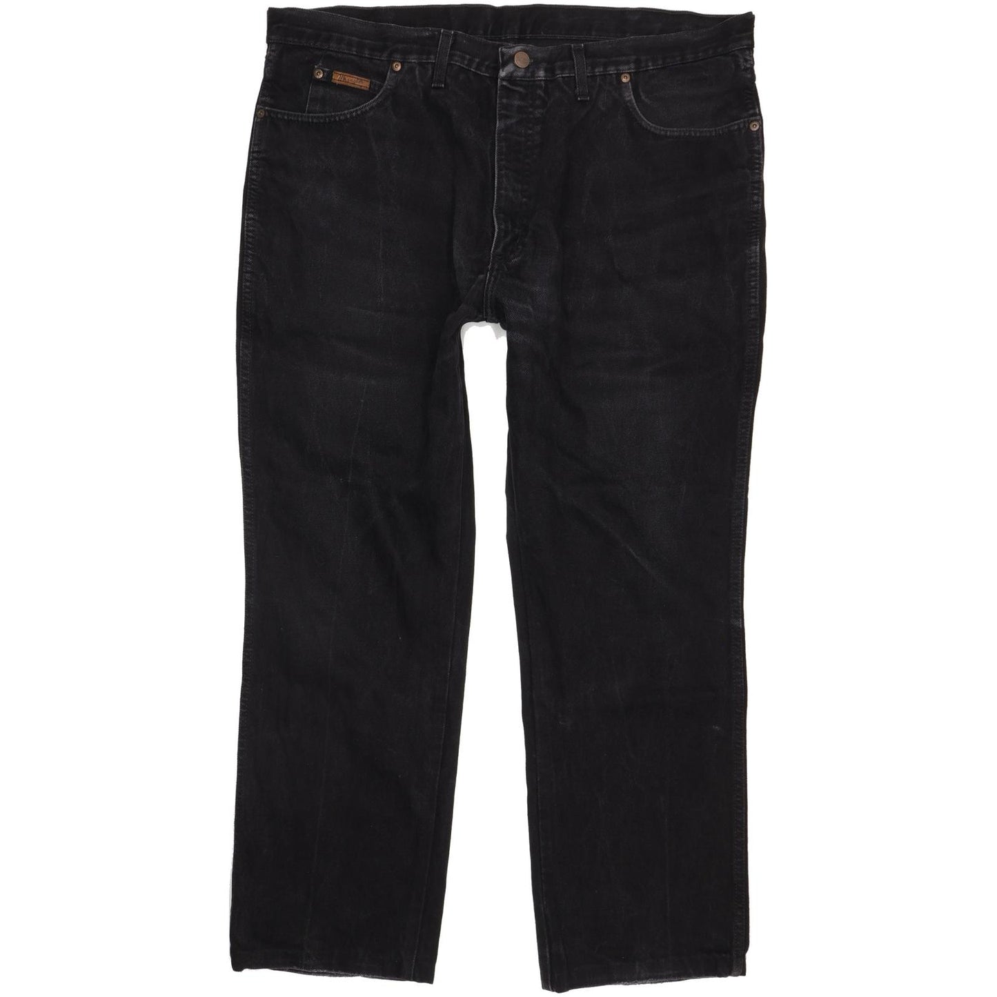 Wrangler Men Black Straight Regular Jeans W40 L29