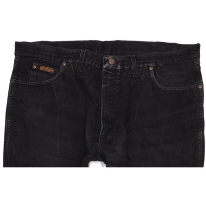 Wrangler Men Black Straight Regular Jeans W40 L29