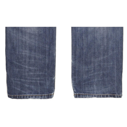 Wrangler Greensboro Men Blue Straight Regular Stretch Jeans W33 L32