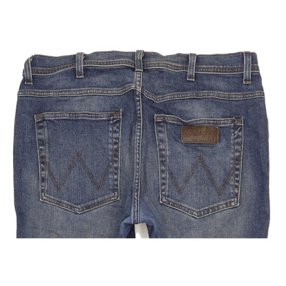 Wrangler Arizona Men Blue Straight Regular Stretch Jeans W36 L30