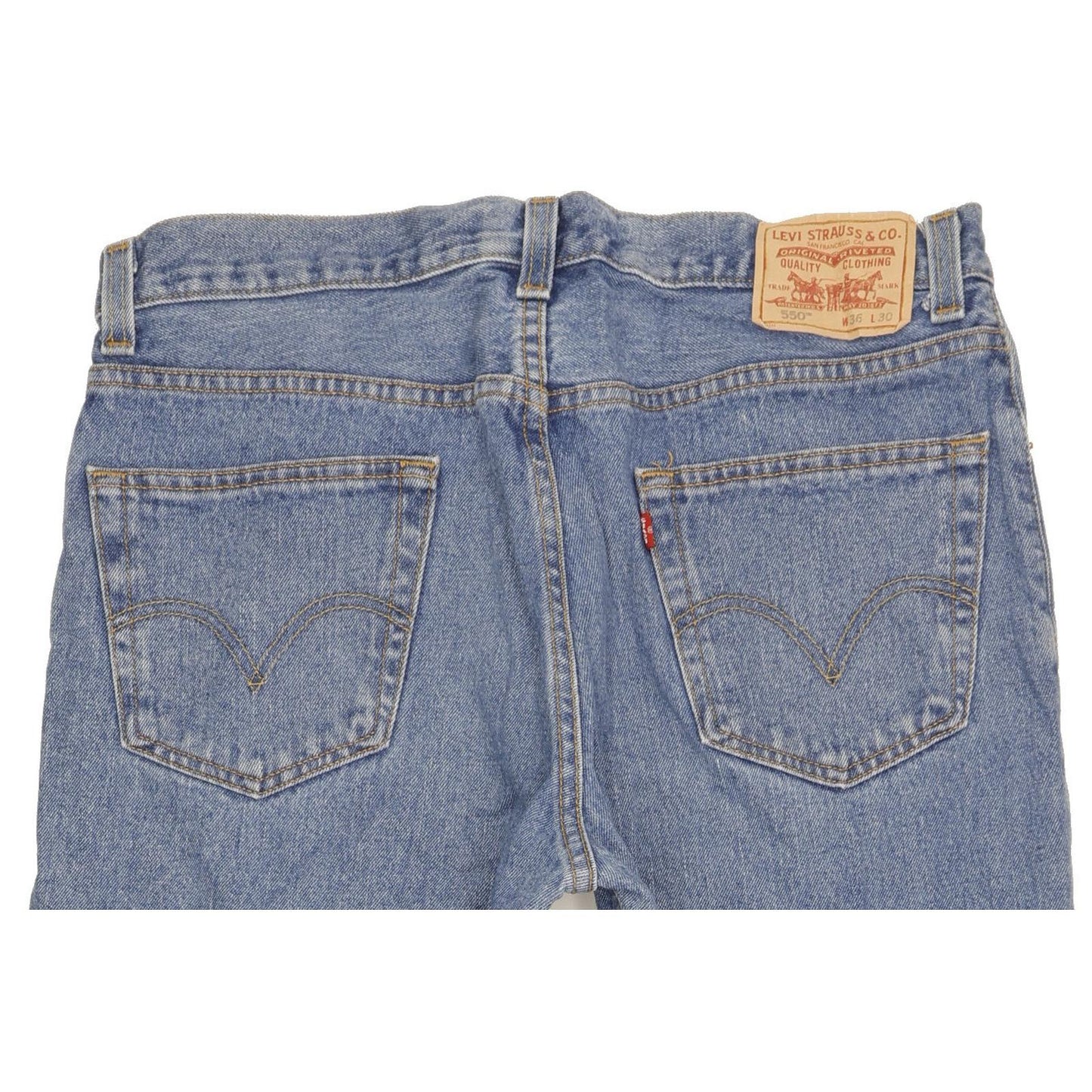 Levi's 550 Men Blue Straight Relaxed Jeans W36 L29