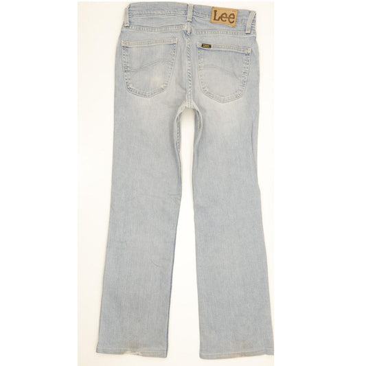 Lee Reed Women Blue Bootcut Regular Stretch Jeans W31 L29