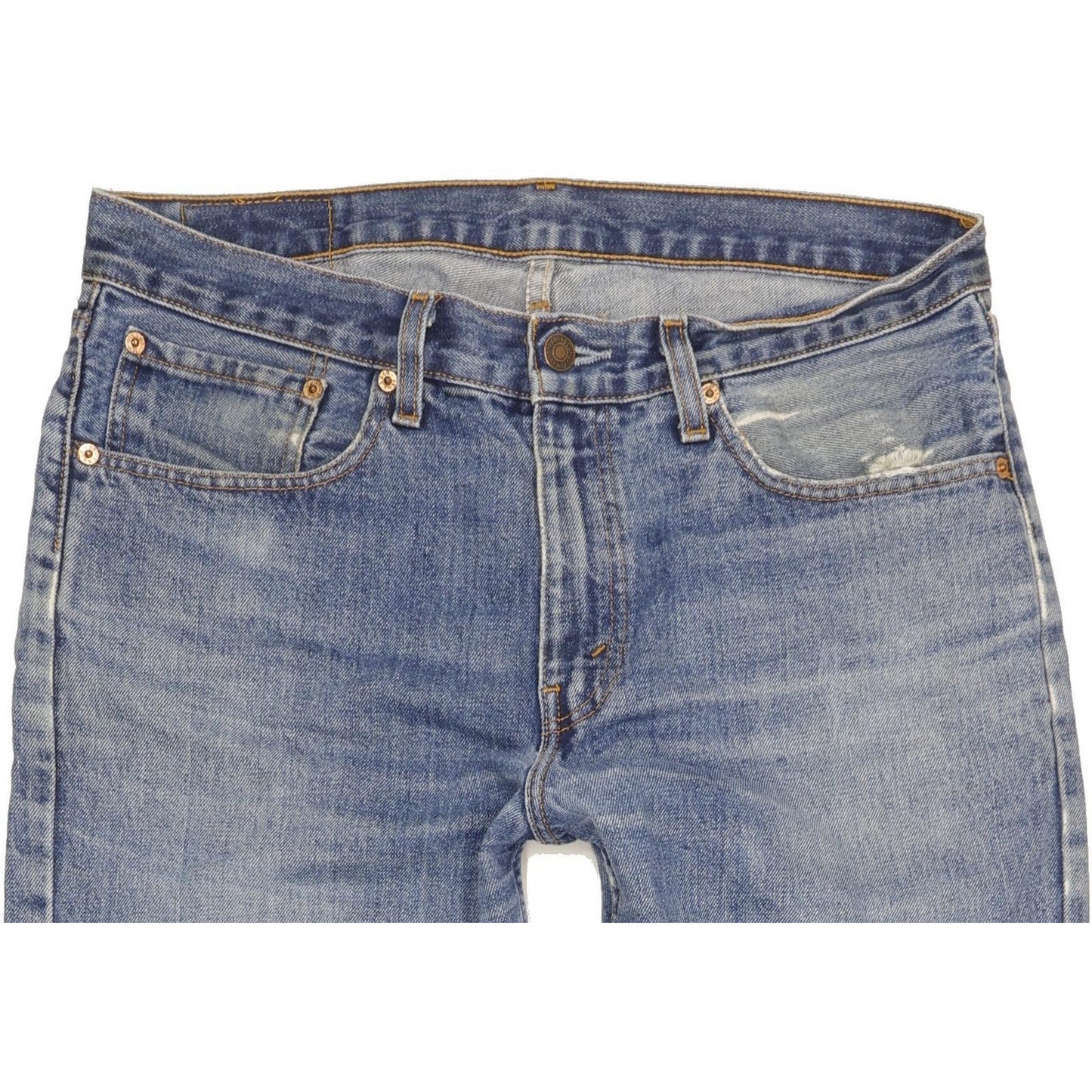 Levi's 751 Men Blue Straight Regular Jeans W33 L29