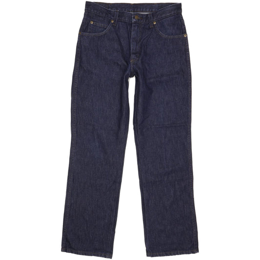Wrangler Durable Quality Men Blue Straight Regular Jeans W32 L30