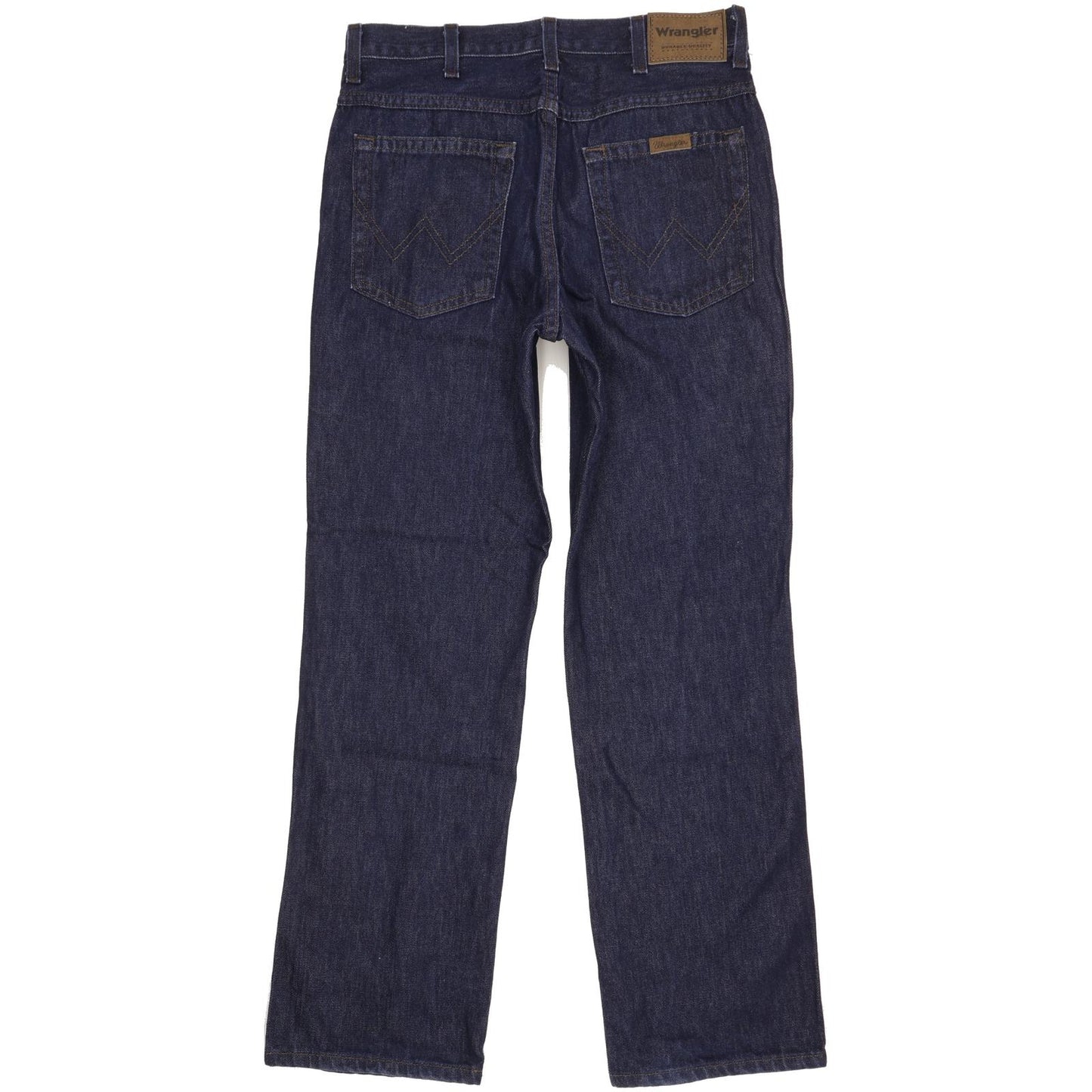 Wrangler Durable Quality Men Blue Straight Regular Jeans W32 L30