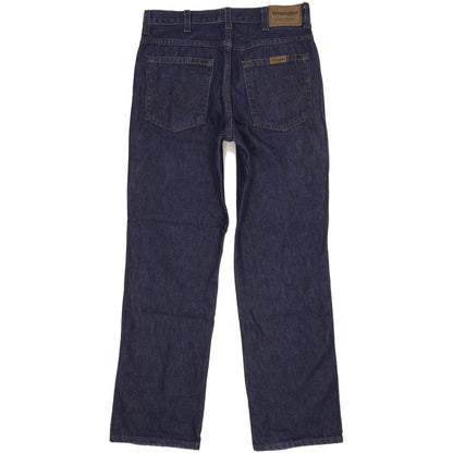 Wrangler Durable Quality Men Blue Straight Regular Jeans W32 L30