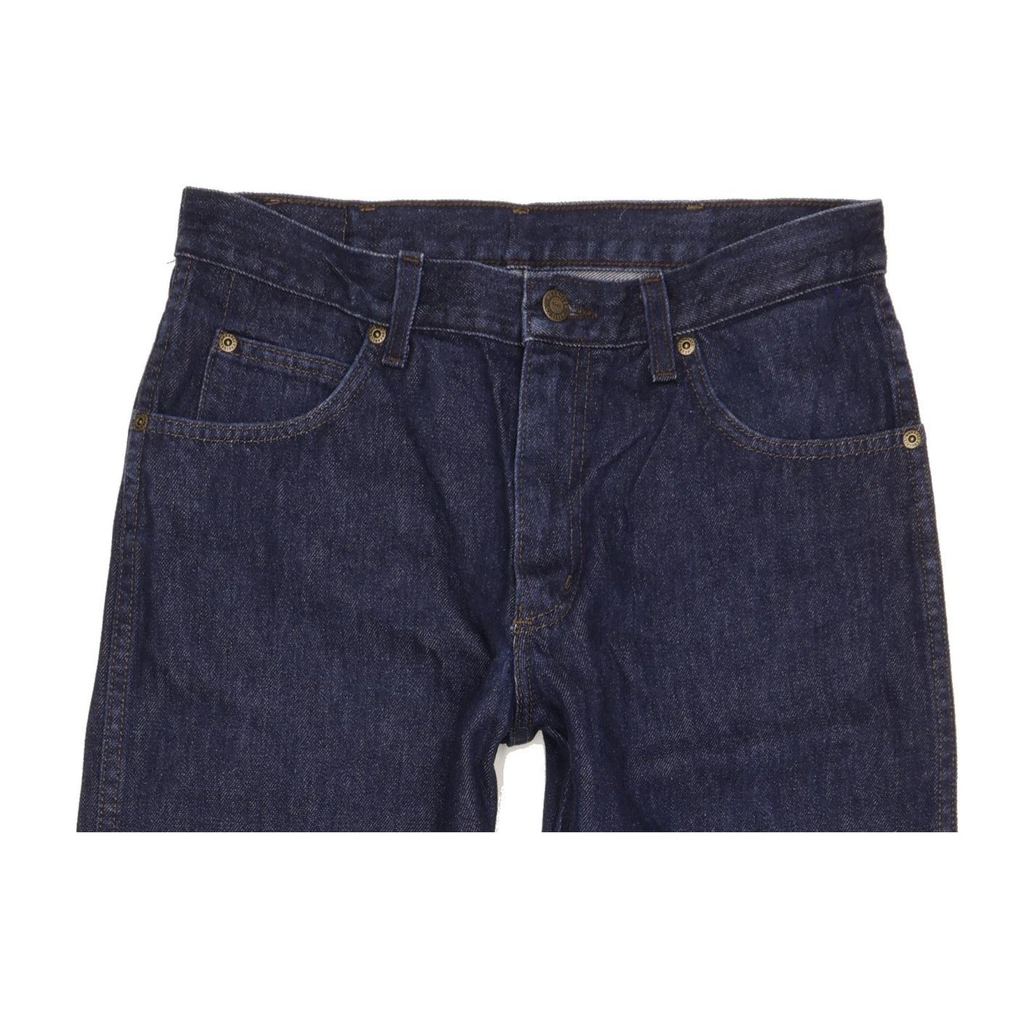 Wrangler Durable Quality Men Blue Straight Regular Jeans W32 L30