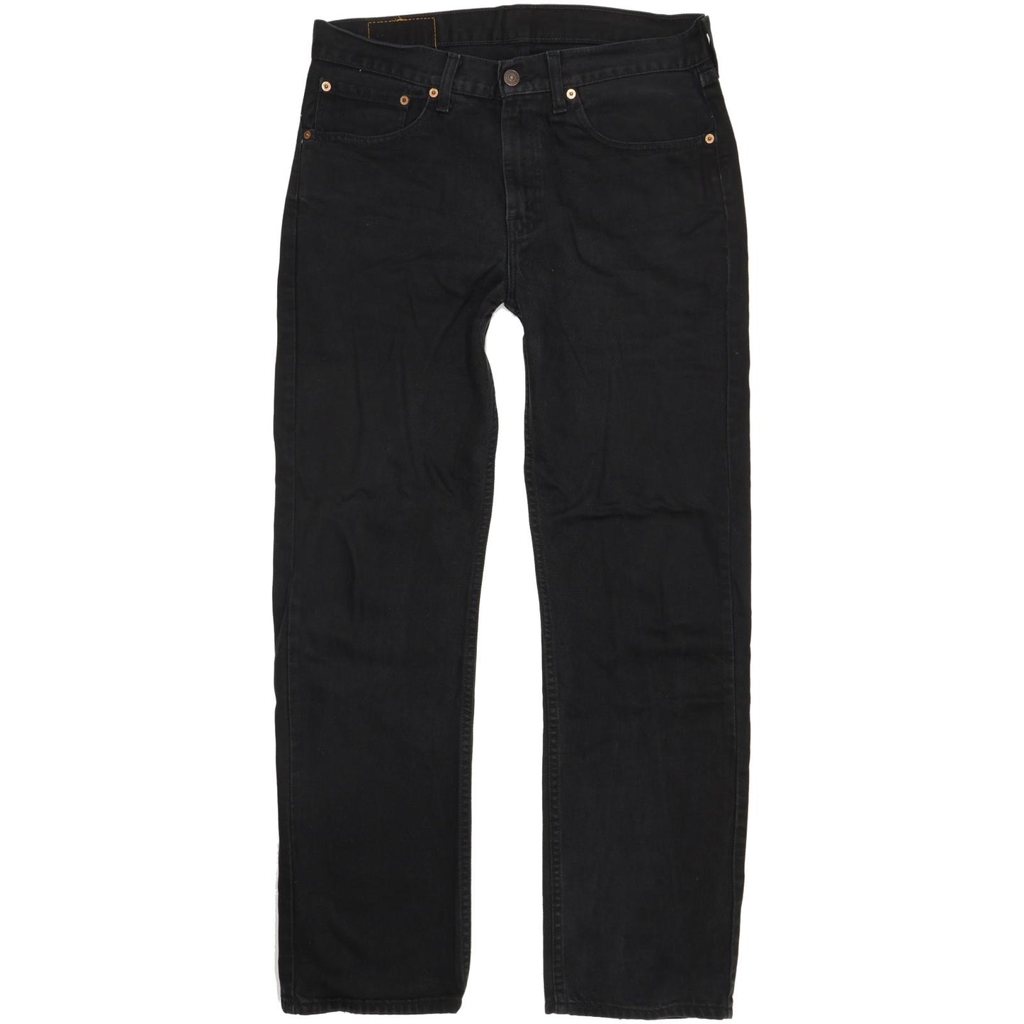Levi's 751 Men Black Straight Regular Jeans W32 L31