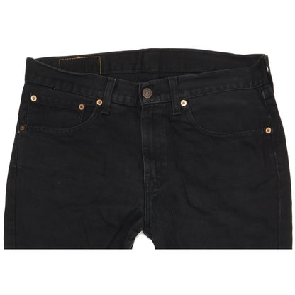 Levi's 751 Men Black Straight Regular Jeans W32 L31