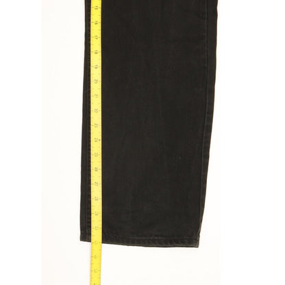 Levi's 751 Men Black Straight Regular Jeans W32 L31