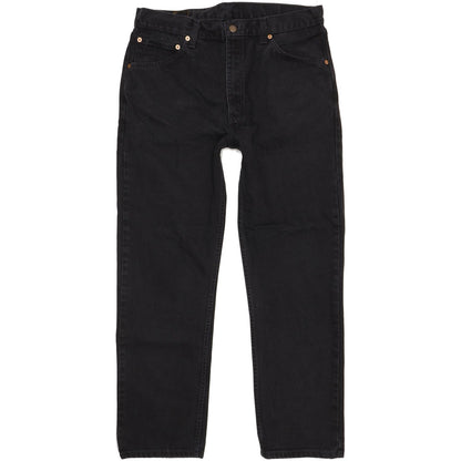 Levi's 521 Men Black Straight Regular Jeans W35 L29